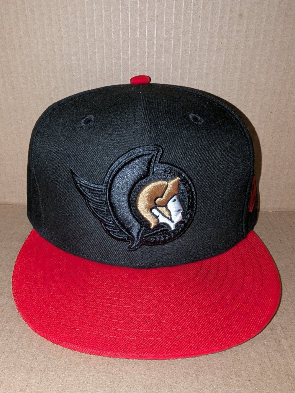 BUY 1 GET 1 FREE HATS Mitchell & Ness Ottawa Senators NHL Snapback Hat